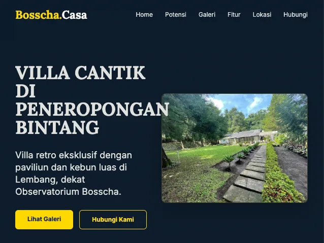 Bosscha Casa Property